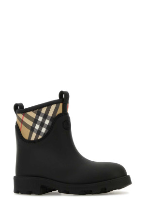 Чорні гумові черевики Marsh Stamp Чорні BURBERRY (8111695) Чорні гумові черевики Marsh Stamp Чорні BURBERRY (8111695)