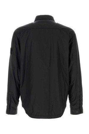 Чорна нейлонова куртка з підкладкою Чорна STONE ISLAND (Q10000623) Чорна нейлонова куртка з підкладкою Чорна STONE ISLAND (Q10000623)