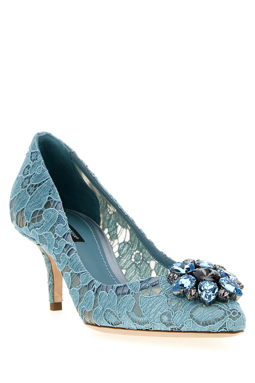 Туфлі на підборах «Rainbow» СИНІЙ CD0066AL19880605