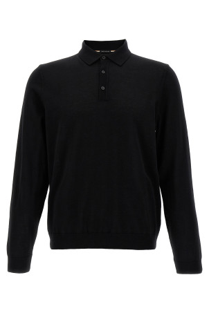 Джерси для поло, черный HUGO BOSS 50476355001 Джерси для поло, черный HUGO BOSS 50476355001