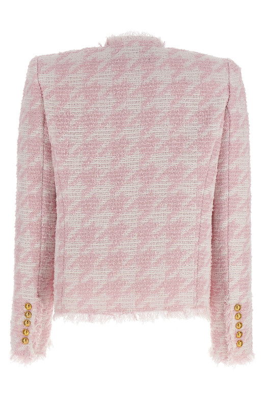 Bouclé blazer Pink