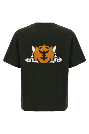 Футболка «Kenzo Happy Tiger» Зеленая FF65TS4514SG51 Футболка «Kenzo Happy Tiger» Зеленая FF65TS4514SG51