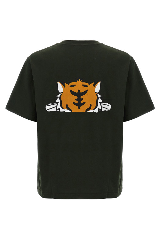 Футболка «Kenzo Happy Tiger» Зеленая FF65TS4514SG51 Футболка «Kenzo Happy Tiger» Зеленая FF65TS4514SG51