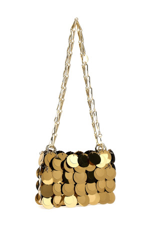 PACO RABANNE 'Sparkle Nano' сумочка Gold 23ASS0137PLX013P711 PACO RABANNE 'Sparkle Nano' сумочка Gold 23ASS0137PLX013P711