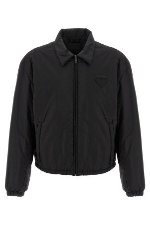 Куртка з переробленого нейлону Чорна PRADA SGC912SOOO1WQ9F0002 Куртка з переробленого нейлону Чорна PRADA SGC912SOOO1WQ9F0002