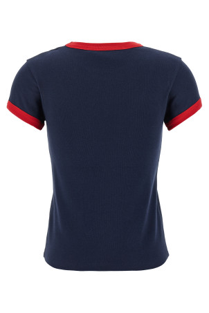 Valentino Garavani 'Chez Valentino' T-shirt Blue Valentino Garavani 'Chez Valentino' T-shirt Blue