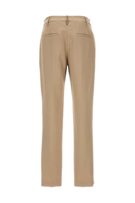 Cigarette pants Beige Cigarette pants Beige