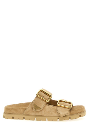 'Slider' sandals Beige 'Slider' sandals Beige