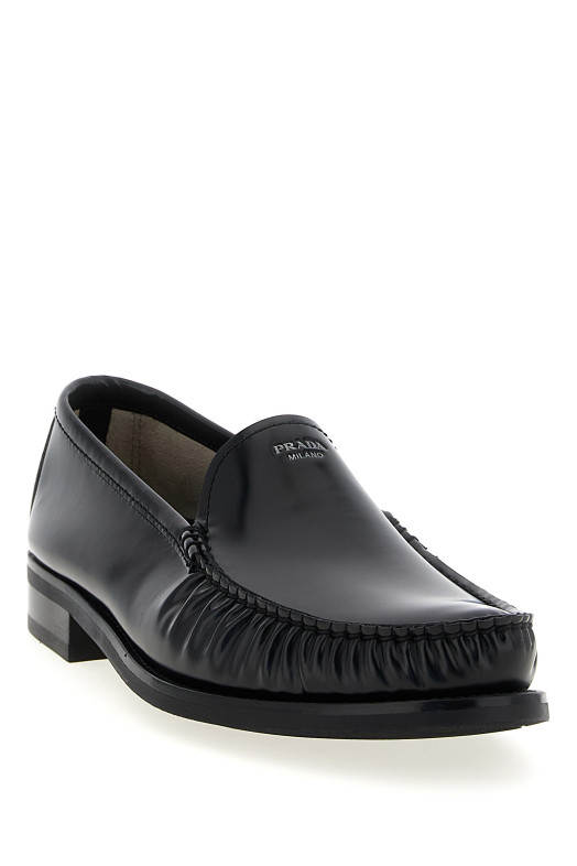 Leather loafers  Black Leather loafers  Black