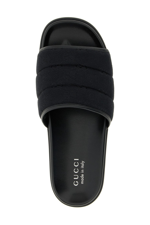 GG Слайды Черный GUCCI 838089FAD711000 GG Слайды Черный GUCCI 838089FAD711000