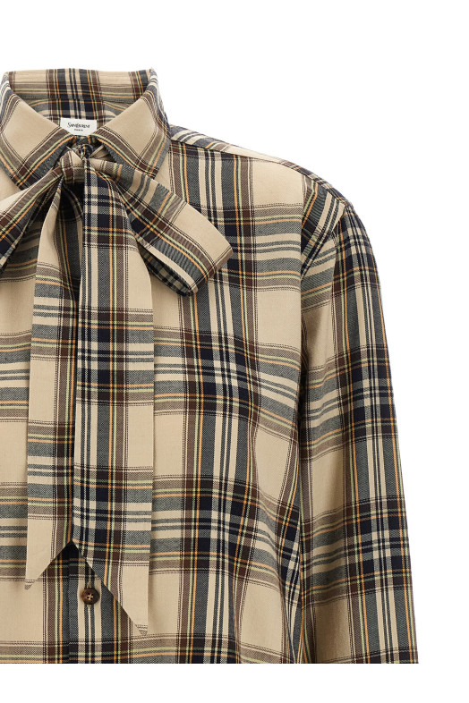 'Lavallière Cassandre' shirt Black-grey