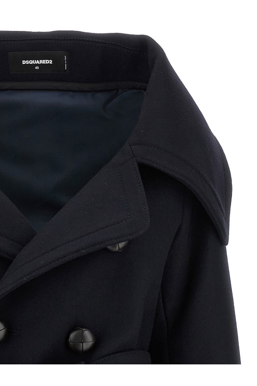 'Peacoat Robe' coat Blue 'Peacoat Robe' coat Blue