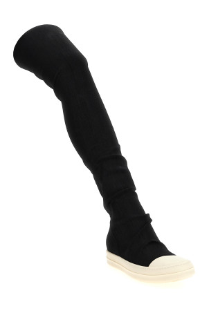 Кросівки «High Socks Sneaks» Чорно-сірі DS02E7812SBW99X11 Кросівки «High Socks Sneaks» Чорно-сірі DS02E7812SBW99X11