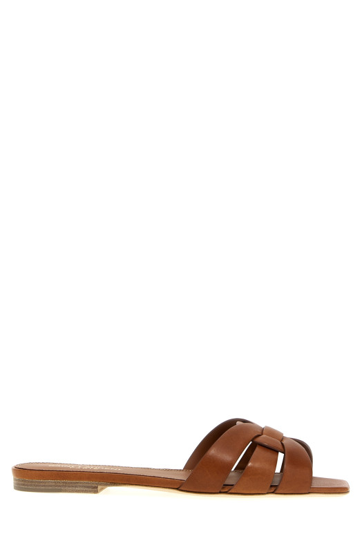 'Tribute Nu Pieds’ мюлі коричневі SAINT LAURENT 571952BDA002206