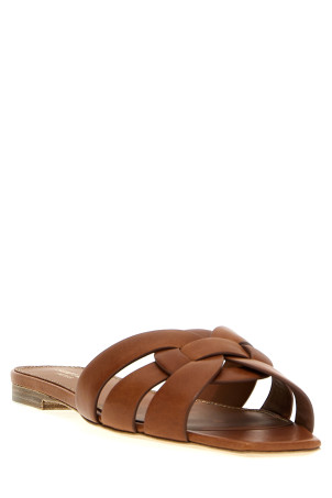 'Tribute Nu Pieds’ мюлі коричневі SAINT LAURENT 571952BDA002206 'Tribute Nu Pieds’ мюлі коричневі SAINT LAURENT 571952BDA002206