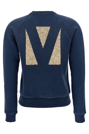 Valentino Garavani 'Panther Lady' sweatshirt Blue Valentino Garavani 'Panther Lady' sweatshirt Blue