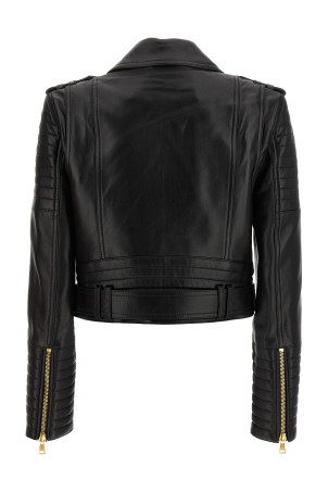 Кожаная куртка Черный BALMAIN FF1TD207LC620PA Кожаная куртка Черный BALMAIN FF1TD207LC620PA
