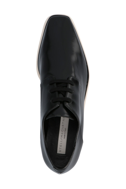 Elyse’ lace up wedges Black