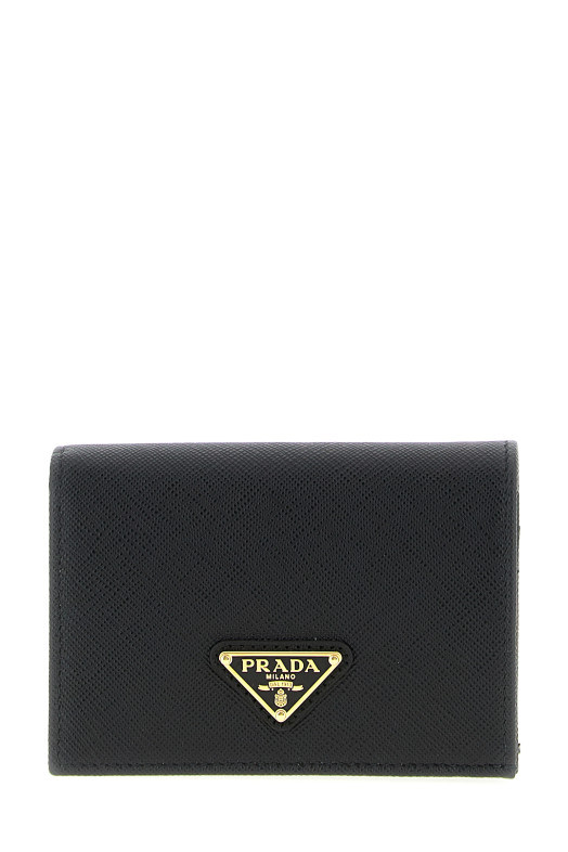 Гаманець Saffiano чорний PRADA 1MV021QHHF0002