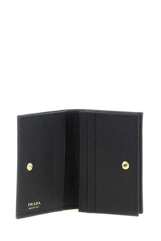 Гаманець Saffiano чорний PRADA 1MV021QHHF0002
