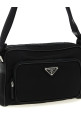 Re-Nylon medium shoulder bag Black
