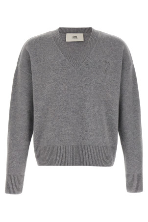 Puff logo patch sweater Gray Puff logo patch sweater Gray