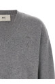 Светр з логотипом Puff, сірий AMI PARIS UKS820KN0071050 Светр з логотипом Puff, сірий AMI PARIS UKS820KN0071050