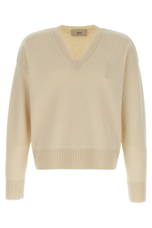 Puff logo patch sweater Beige Puff logo patch sweater Beige