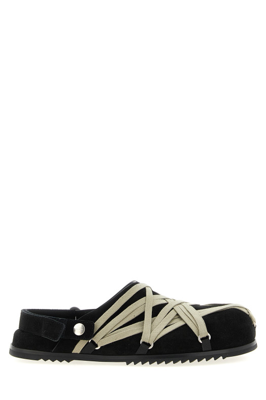 'Megalace Mule Granola' sabots Black 'Megalace Mule Granola' sabots Black