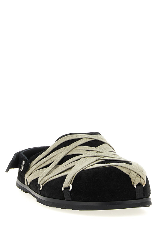 'Megalace Mule Granola' sabots Black 'Megalace Mule Granola' sabots Black