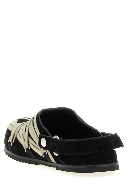 'Megalace Mule Granola' sabots Black 'Megalace Mule Granola' sabots Black