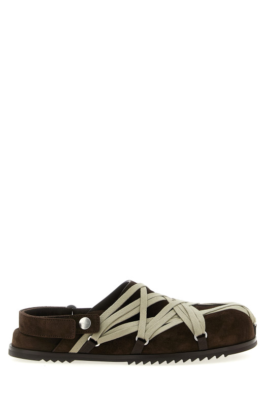 'Megalace Mule Granola' sabots Brown 'Megalace Mule Granola' sabots Brown