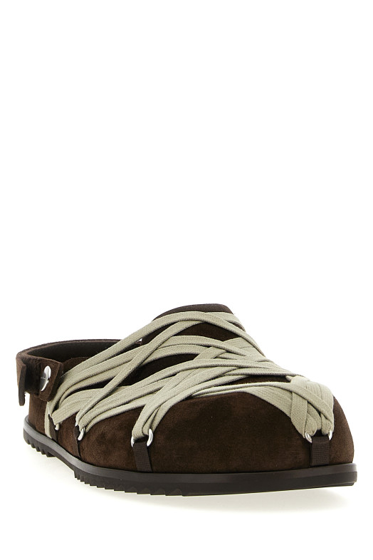 'Megalace Mule Granola' sabots Brown 'Megalace Mule Granola' sabots Brown