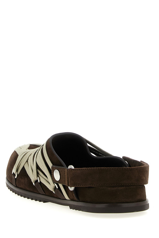 'Megalace Mule Granola' sabots Brown 'Megalace Mule Granola' sabots Brown