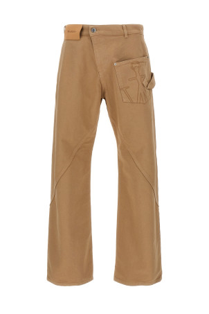 Брюки Twisted Workwear, бежевые J.W.ANDERSON TR0405PG1744130 Брюки Twisted Workwear, бежевые J.W.ANDERSON TR0405PG1744130