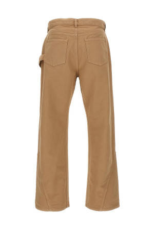 Брюки Twisted Workwear, бежевые J.W.ANDERSON TR0405PG1744130 Брюки Twisted Workwear, бежевые J.W.ANDERSON TR0405PG1744130
