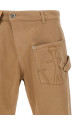 Брюки Twisted Workwear, бежевые J.W.ANDERSON TR0405PG1744130 Брюки Twisted Workwear, бежевые J.W.ANDERSON TR0405PG1744130
