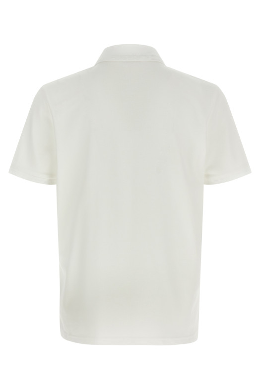 Поло с логотипом Белый MONCLER K20918A0001484556002 Поло с логотипом Белый MONCLER K20918A0001484556002