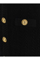 Трикотажне плаття Чорно-сіре BALMAIN FF1R6033KI50EAB Трикотажне плаття Чорно-сіре BALMAIN FF1R6033KI50EAB