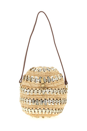 PACO RABANNE '1969 Ball' сумочка Бежева 25ASS0474NAT060M227 PACO RABANNE '1969 Ball' сумочка Бежева 25ASS0474NAT060M227