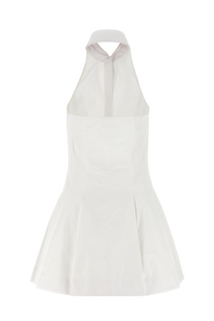 'Halterneck' dress White