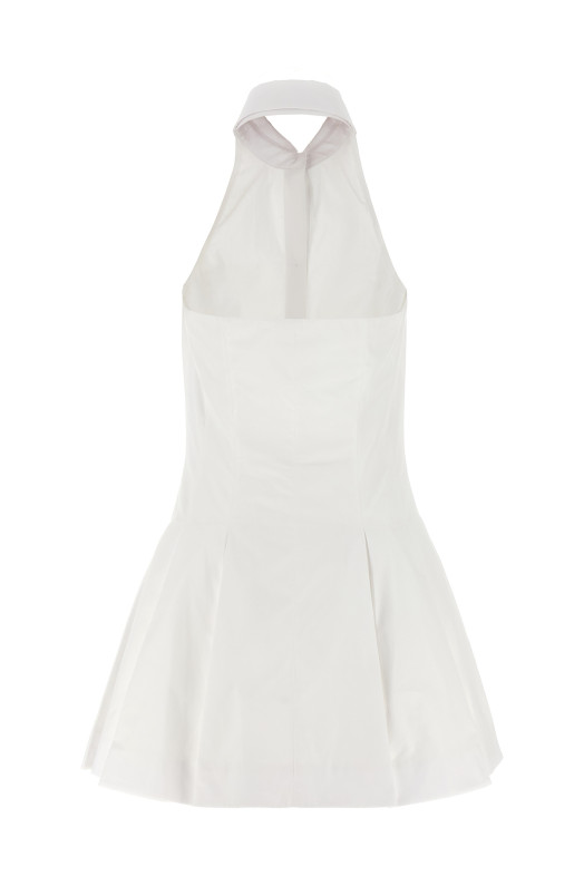 'Halterneck' dress White