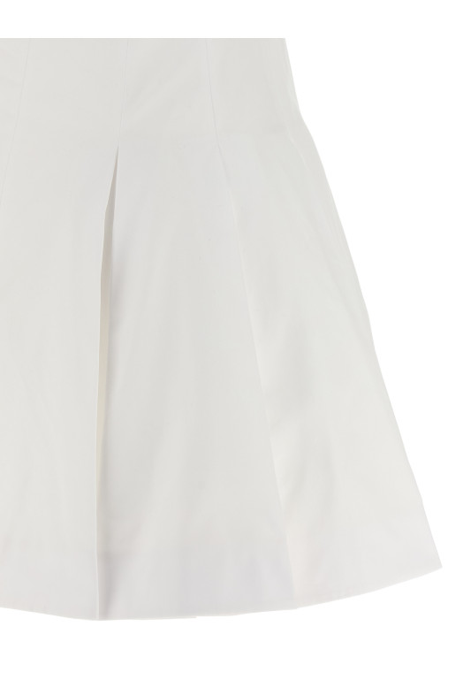 'Halterneck' dress White