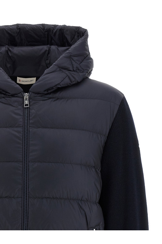 Wool hoodie Blue Wool hoodie Blue