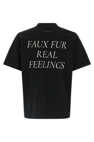Printed T-shirt Black Printed T-shirt Black