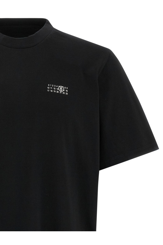 Футболка с принтом Черный MM6 MAISON MARGIELA SH2GC0031M20048900 Футболка с принтом Черный MM6 MAISON MARGIELA SH2GC0031M20048900