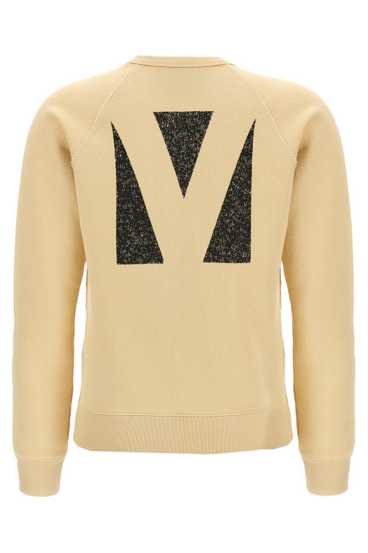 Valentino Garavani 'Panther Lady' sweatshirt Beige Valentino Garavani 'Panther Lady' sweatshirt Beige