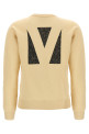 Valentino Garavani 'Panther Lady' sweatshirt Beige Valentino Garavani 'Panther Lady' sweatshirt Beige