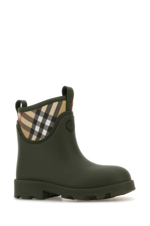 Оливково-зелені гумові черевики Marsh Stamp BURBERRY (8111711) Оливково-зелені гумові черевики Marsh Stamp BURBERRY (8111711)