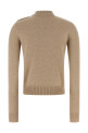 Еко-кашеміровий светр на ґудзиках Бежевий BALMAIN FF1KD095KI870BX Еко-кашеміровий светр на ґудзиках Бежевий BALMAIN FF1KD095KI870BX
